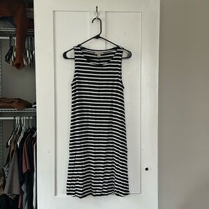 Striped casual dress